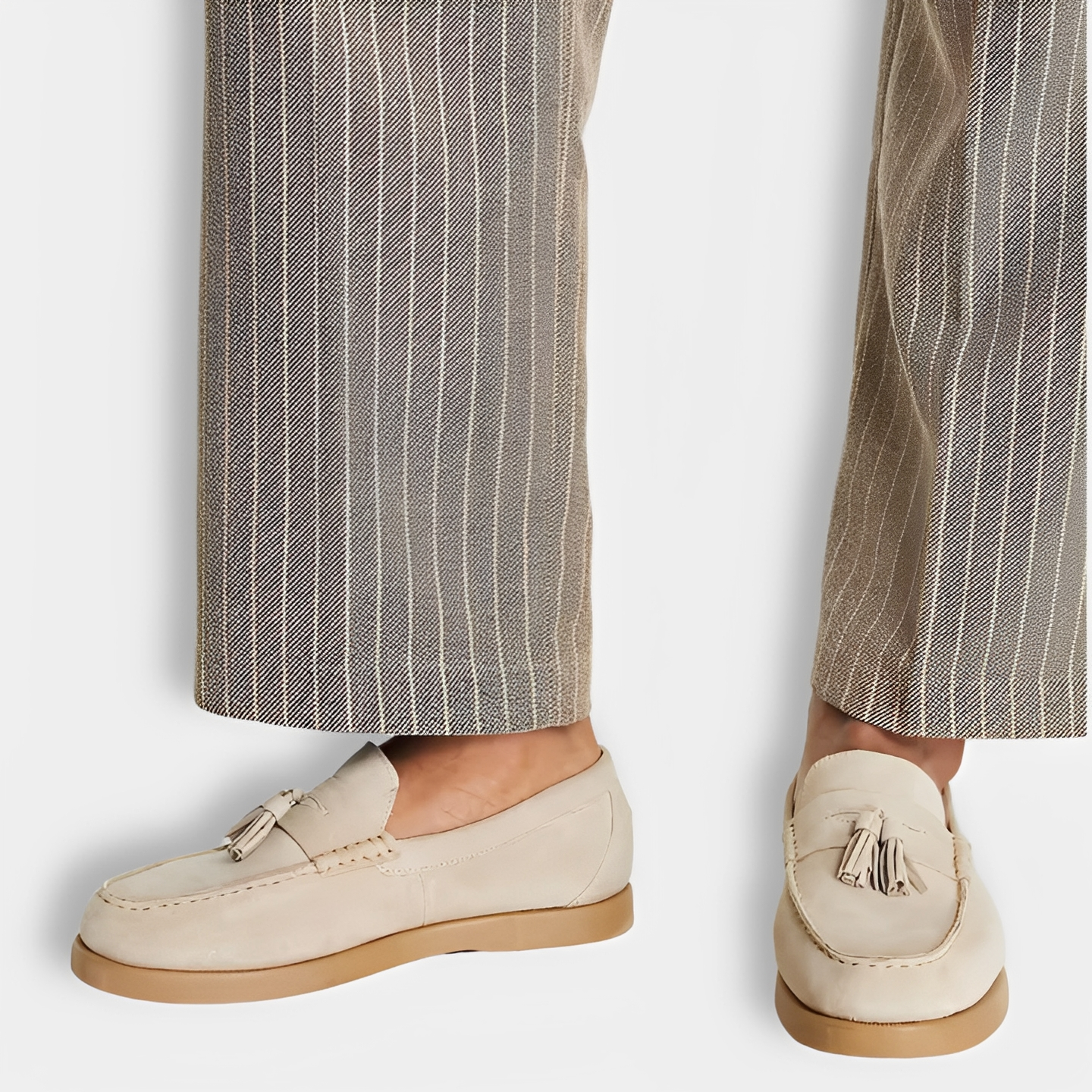 Moderne Herren Mokassins Lederschuhe