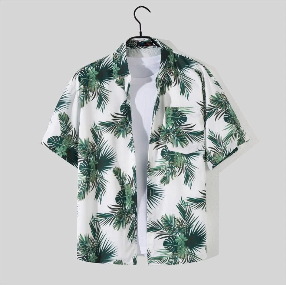 Hawai Hemd Herren Set Casual Freizeit