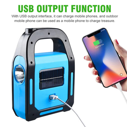 USB Powerbank Lampe Solar Wiederaufladbar Camping