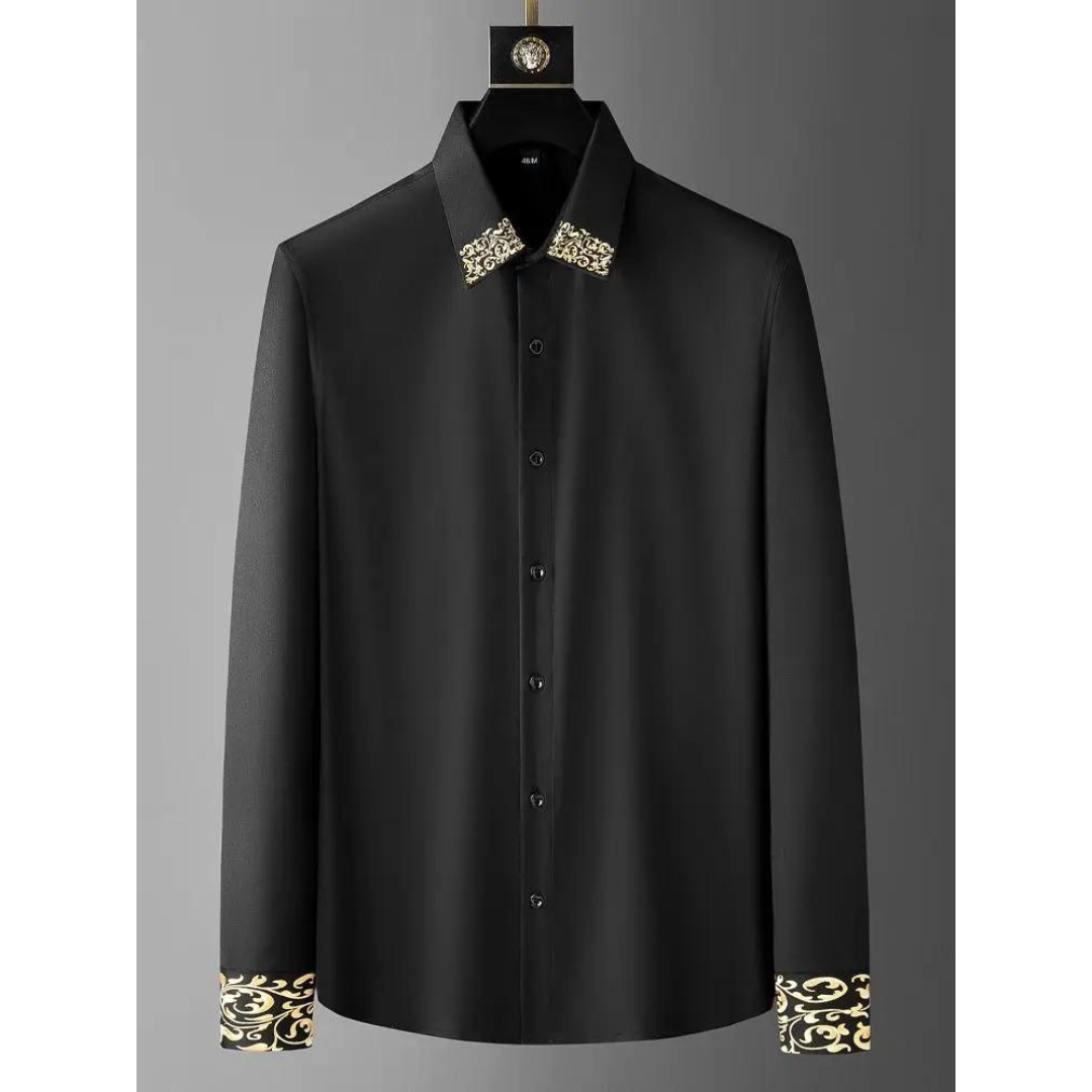 Herren Hemd Japanisches Design Modern Slimfit - BerlinGlamour