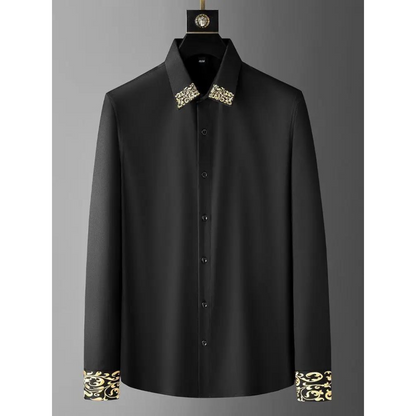 Herren Hemd Japanisches Design Modern Slimfit - BerlinGlamour