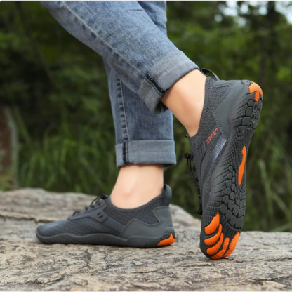 Bequeme Barfußschuhe für Frauen Natürlich Lederschuhe