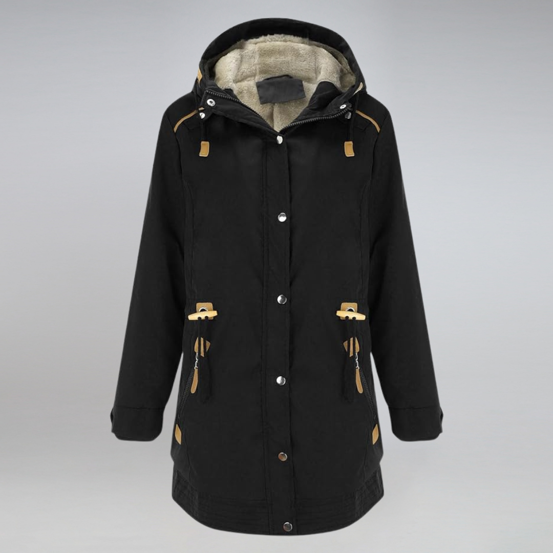 Wetterfeste Damen Parka Jacke Warm Isoliert - BerlinGlamour