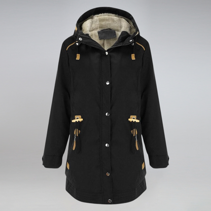 Wetterfeste Damen Parka Jacke Warm Isoliert - BerlinGlamour