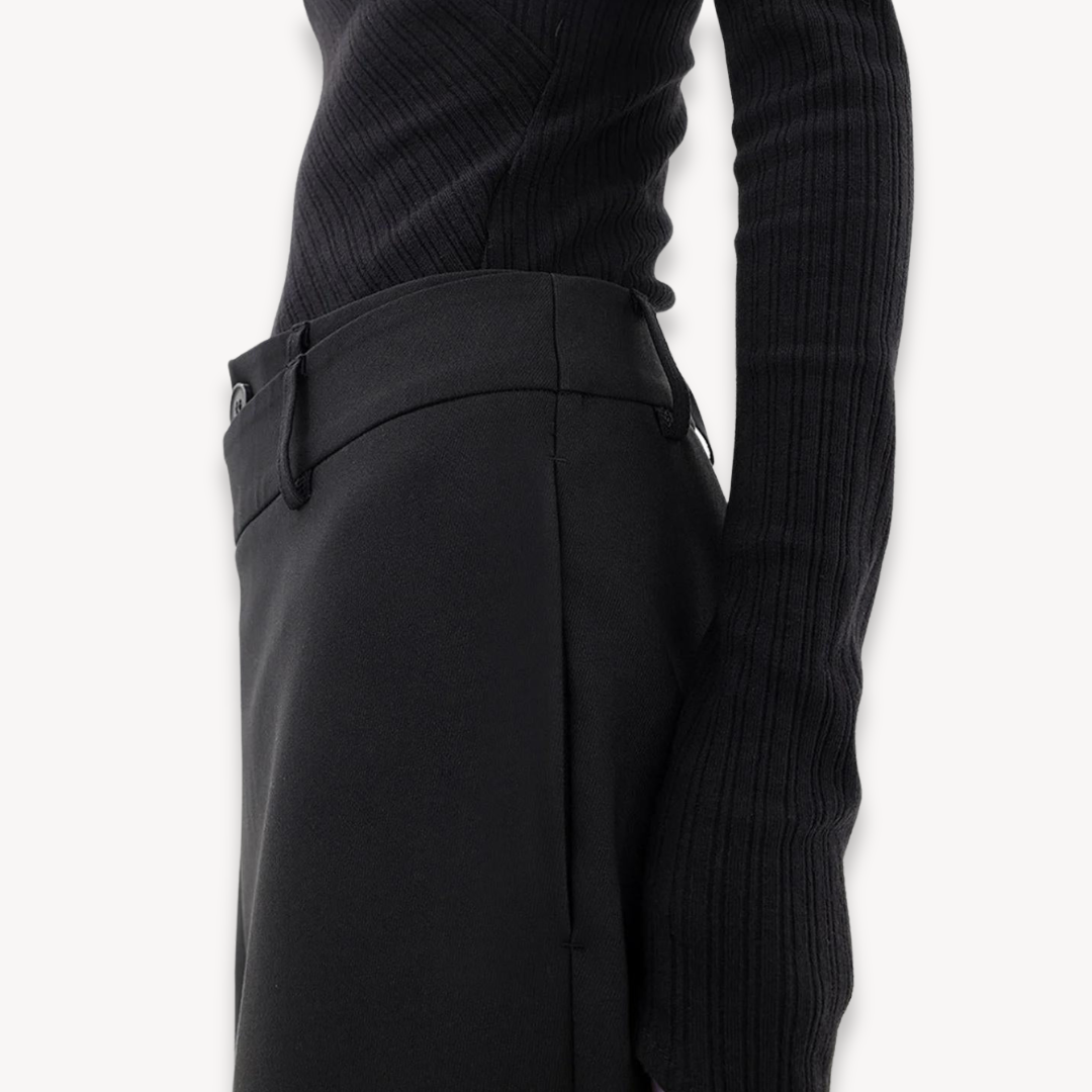 Stilvolle Frauenhosen Baggy Bequem Moderne