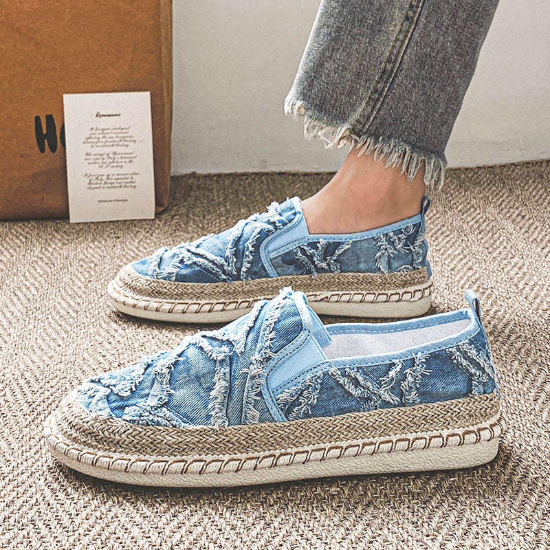 Segeltuchschuhe Damen Vintage Retro Stil - BerlinGlamour