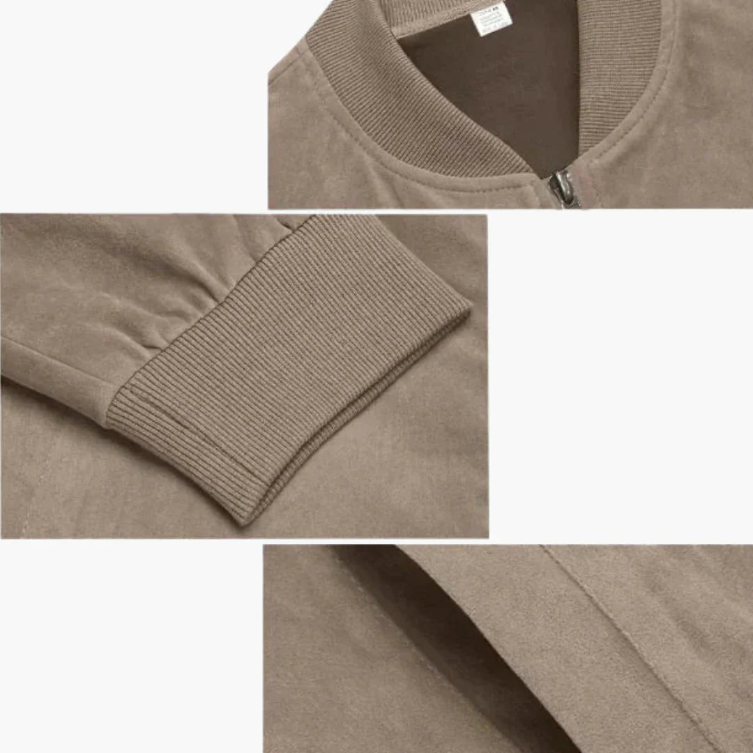 Strukturierte Jacke für Herren