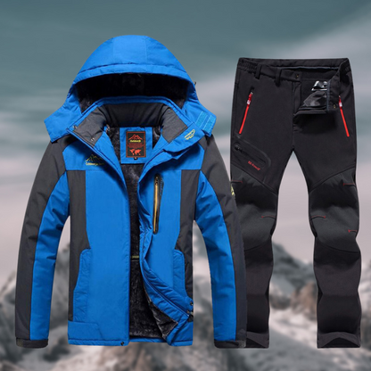 Wasserdichtes Herren Winter Set Funktionell Isoliert