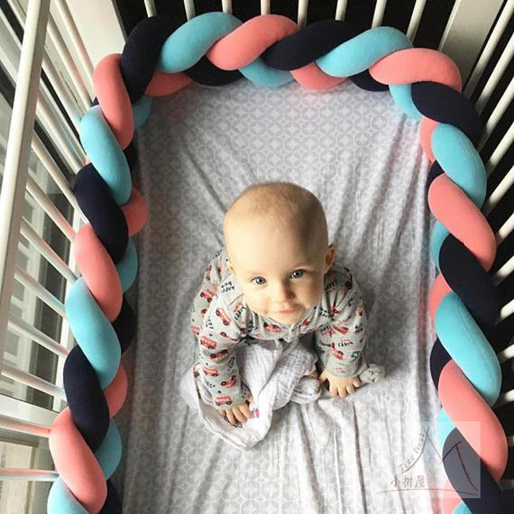 Handgewebtes Babybett Kissen Premium Qualität - BerlinGlamour
