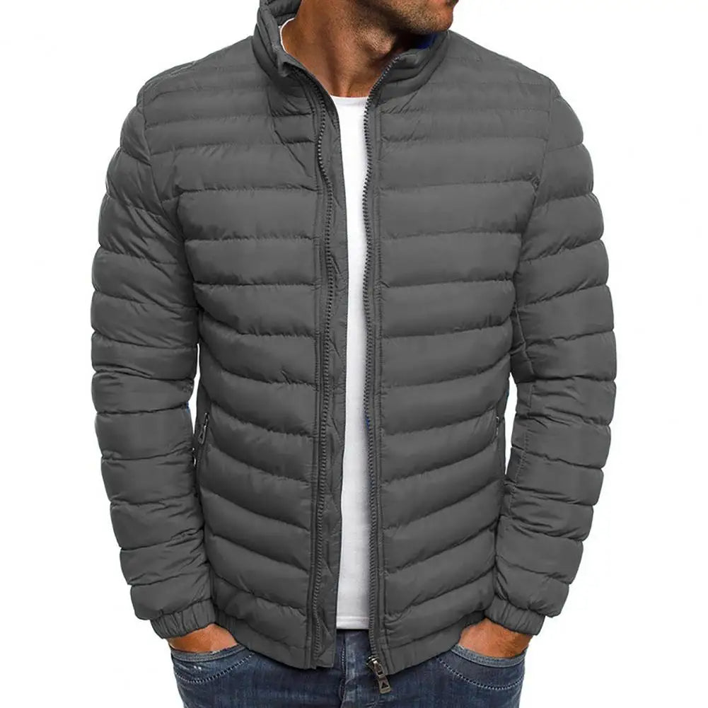 Herren Steppjacke Warm Isoliert Winter - BerlinGlamour