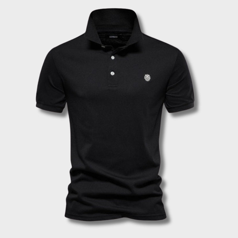 Herren Poloshirt Slim Fit Zeitlos Elegannt