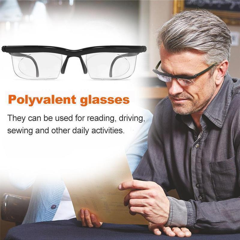 Lesebrille Verstellbar Unisex für Mann und Frau