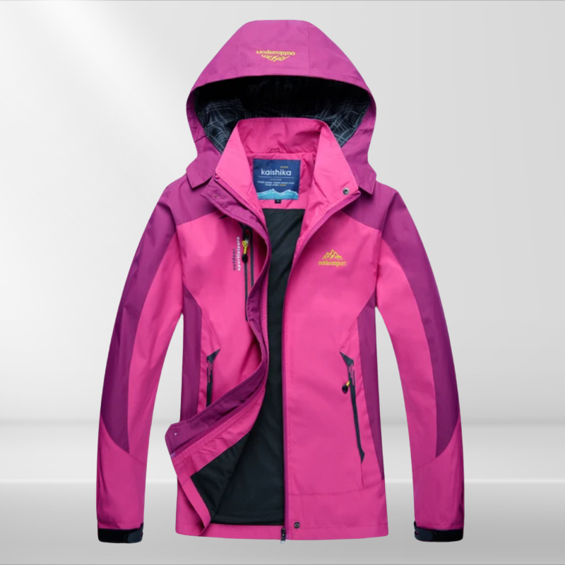 Wanderjacke Frauen Outdoorjacke Waterproof Modern