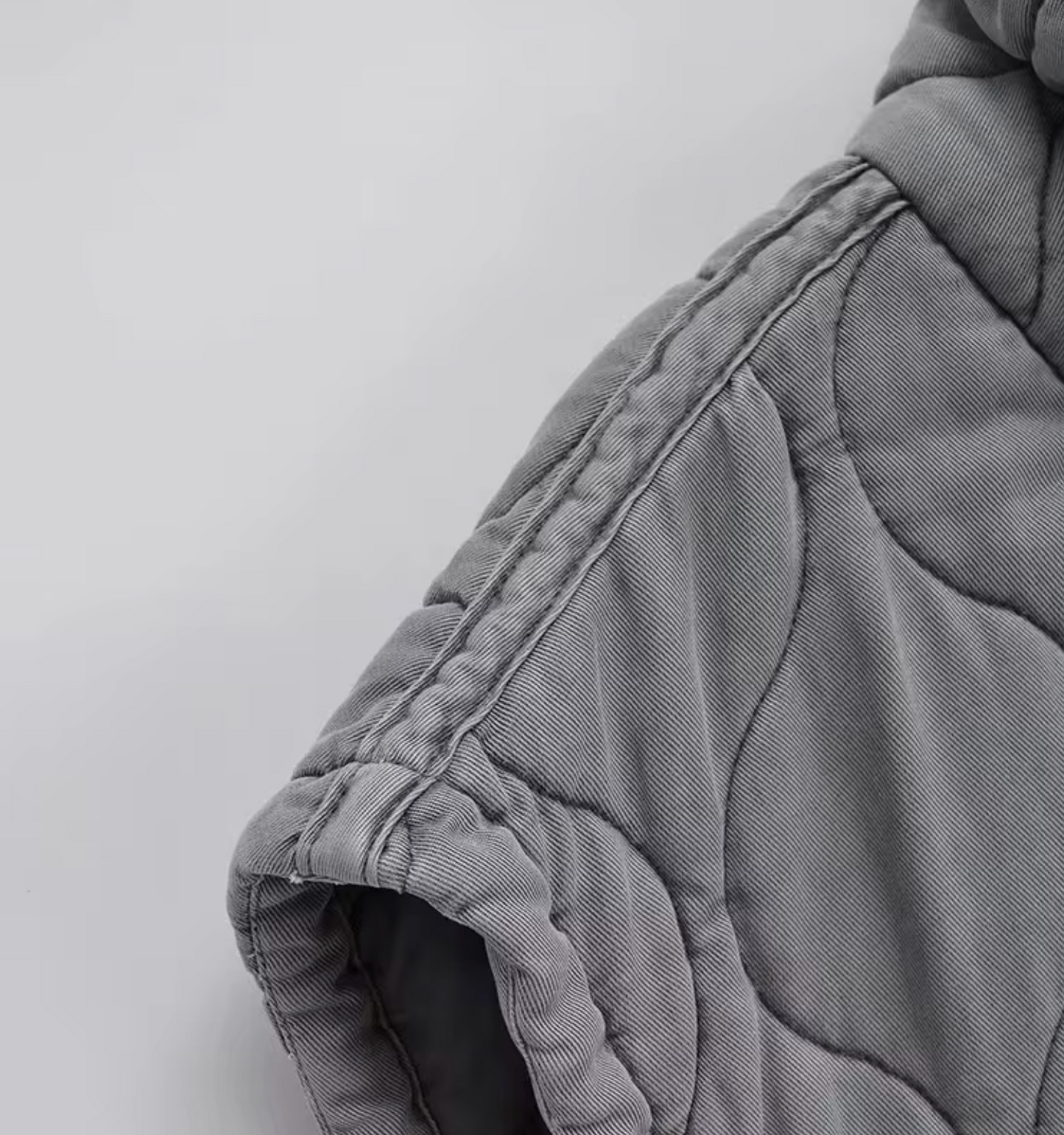 Baumwollweste Ärmellos Damen Modern