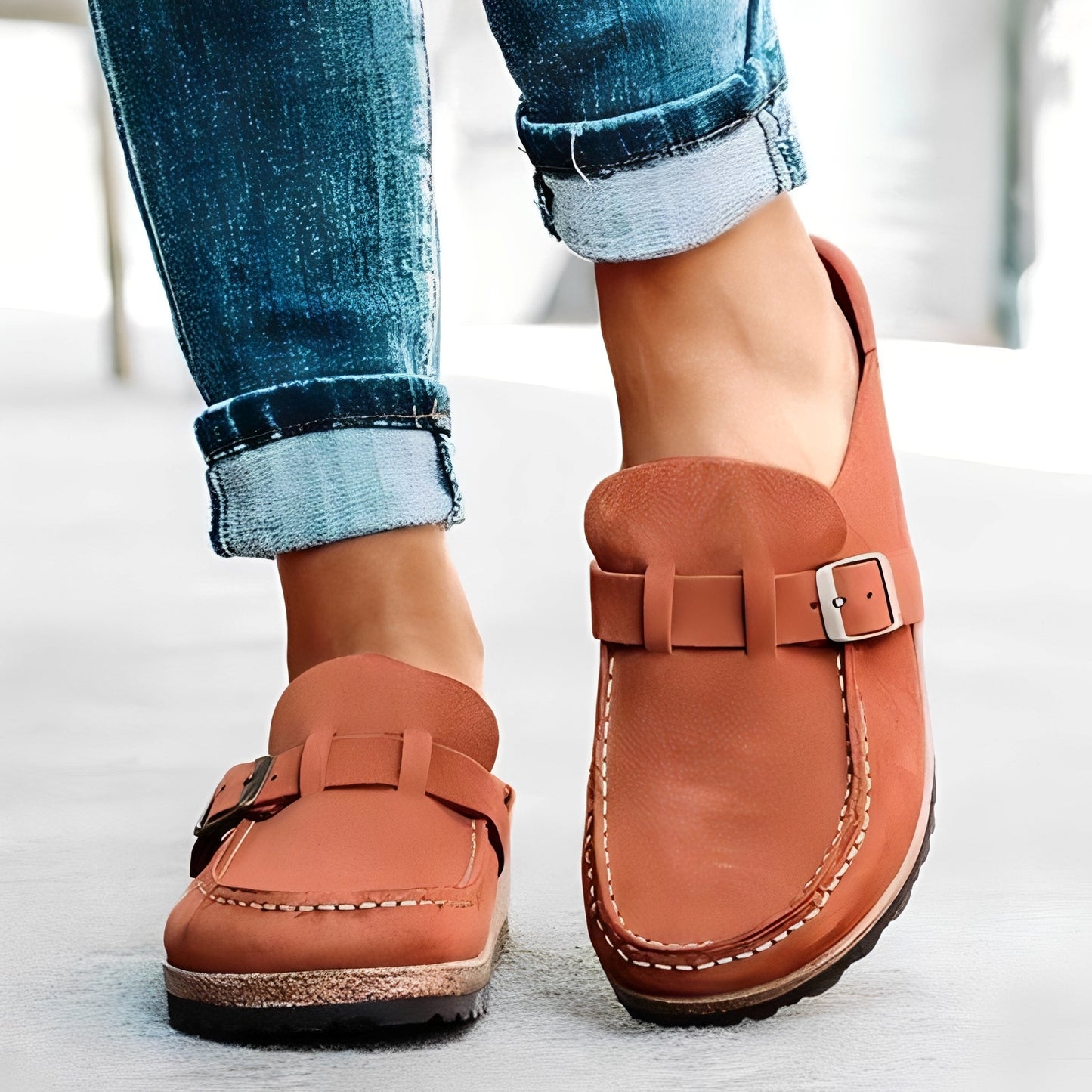 Damen Mokassins Schuhe Trendy Elegant