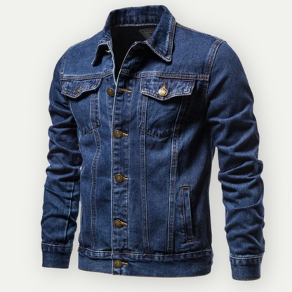 Herren Jeansjacke Modern Slim Fit