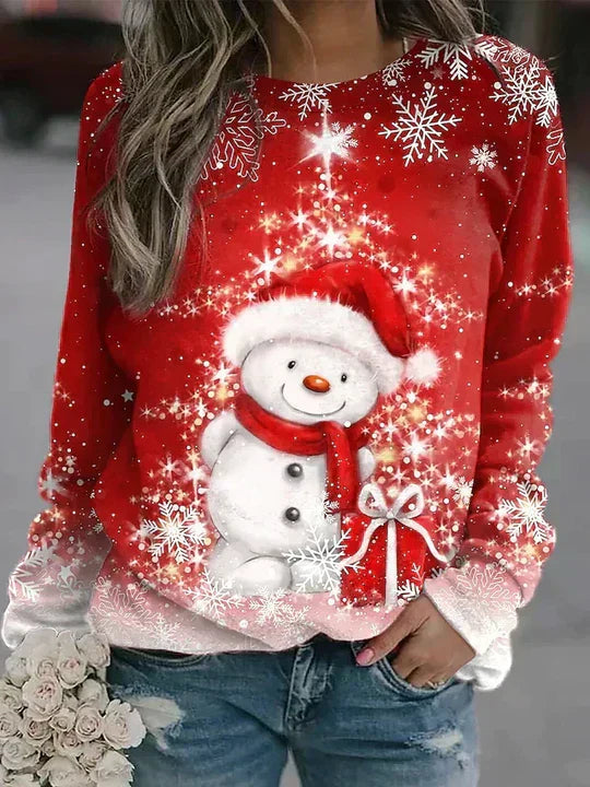 Weicher Weihnachtspullover Phaedra