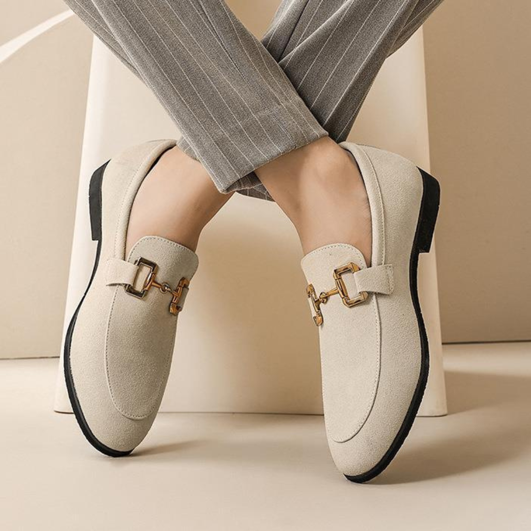 Herren Loafers Wildleder Elegante Schuhe - BerlinGlamour