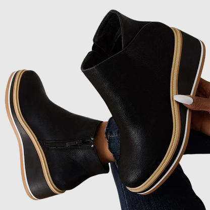 Elegante Damen Stiefel Schlank Modern