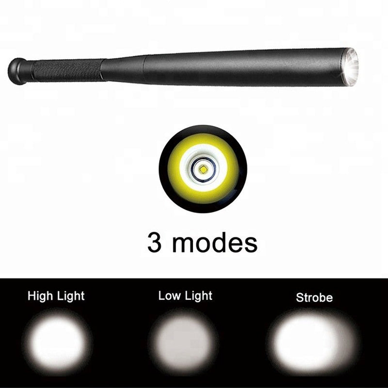 LED Taschenlampe Baseballschläger Design Sportlich