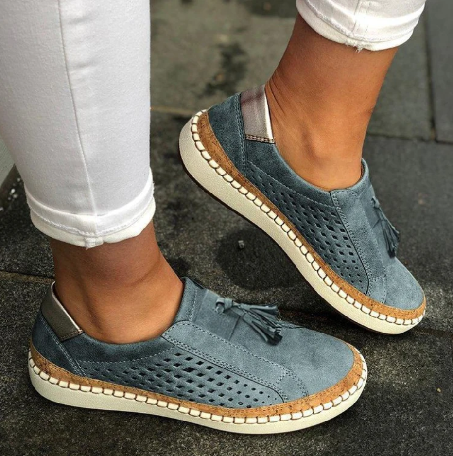 Damen Freizeitschuhe Bequem Atmungsaktiv Sportlich