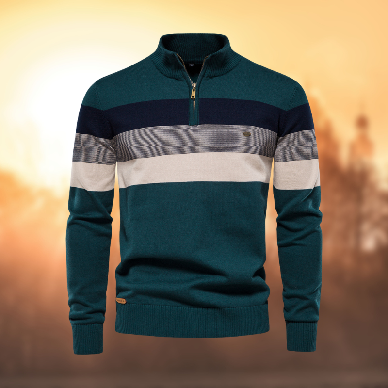 Herren Pullover Gestreift Modern Qualität