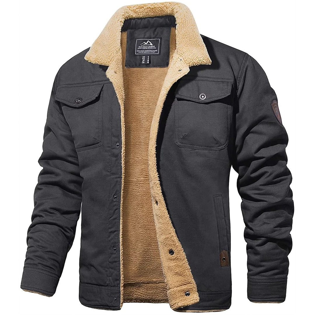 Männer Pilotenjacke Lederjacke Herren Rico