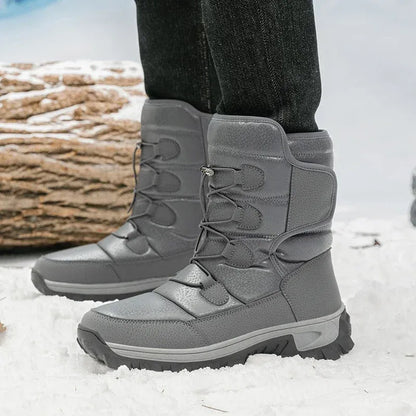 Wasserdichte Schneestiefel Warm Plüsch Winterstiefel Frauen