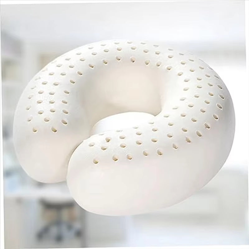 Atmungsaktives Nackenkissen Naturlatex U-förmig Ergonomisch - BerlinGlamour