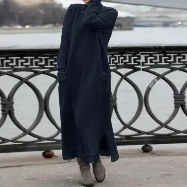 BerlinGlamour: Langes, lässiges Kleid