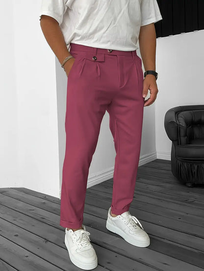 Bequeme Herrenhose Modern mit Elastikbaumwolle