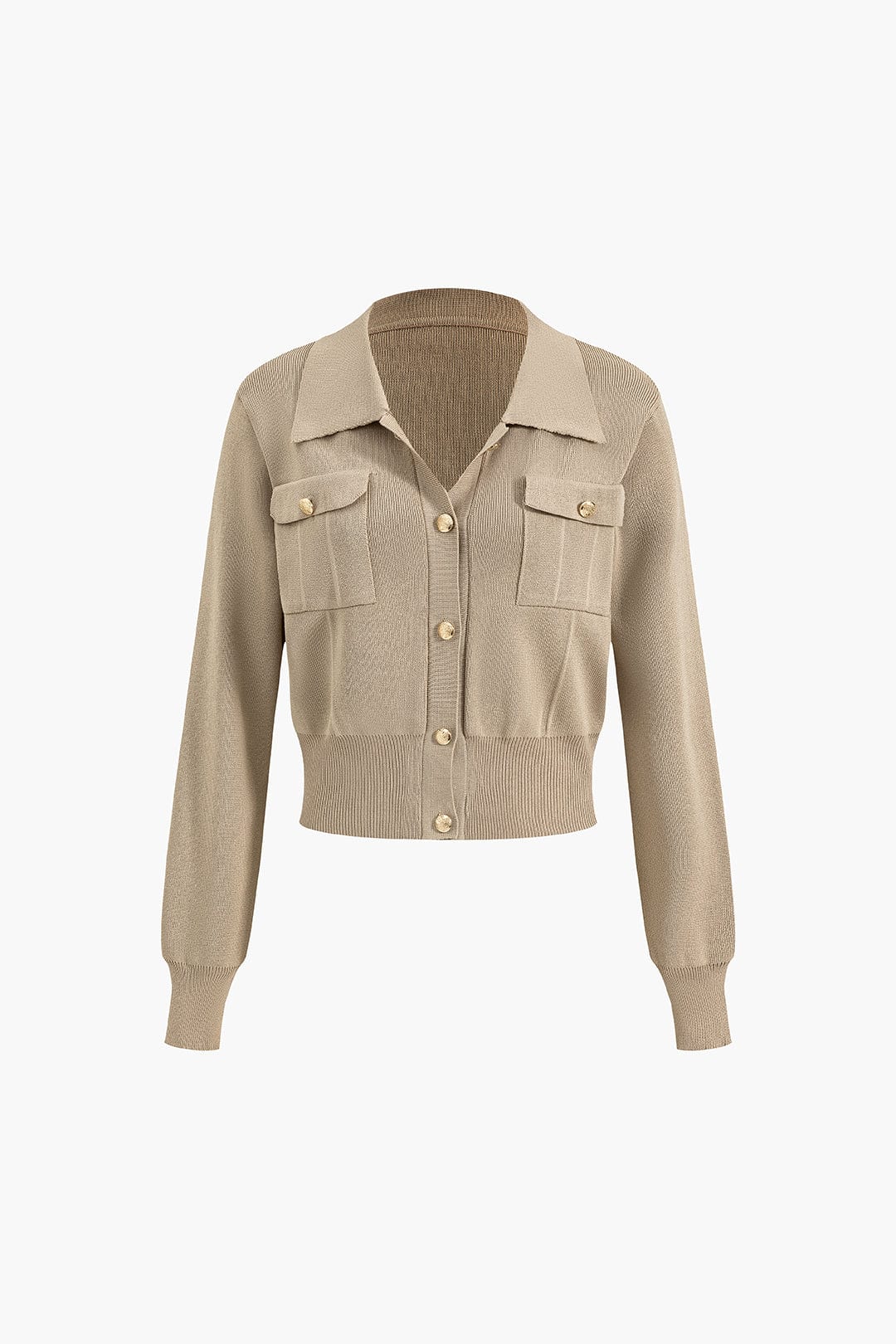 Strick-Set Damen Blazer Rock Kombination