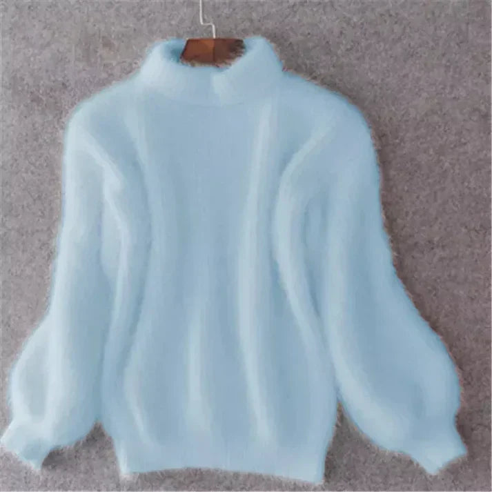 Weinlese Angora Pullover Soft Warm - BerlinGlamour