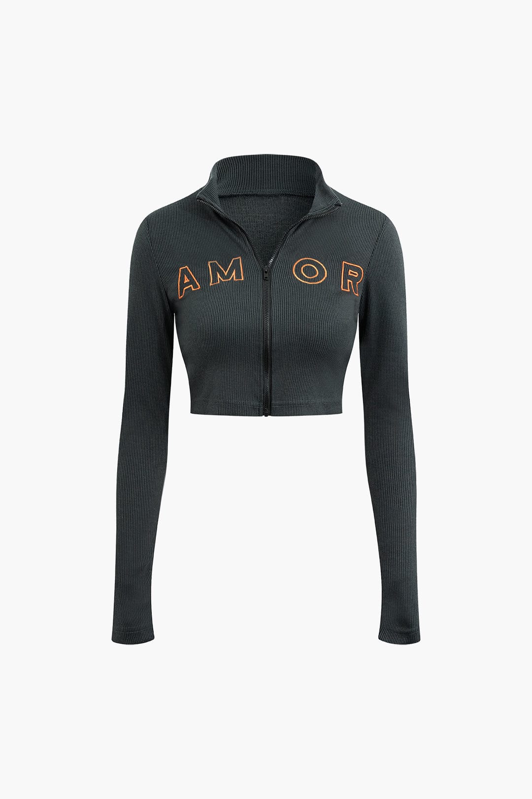 Sportliches Zweiteiler-Set mit Zip-Jacke und Plissee-Rock Damen