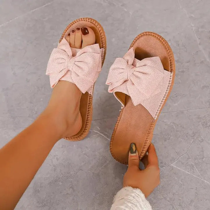 Damenschuhe Flache Schleifenschuhe Bequem Chic