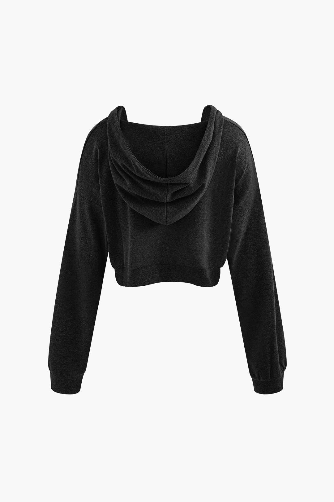 Lässiges Zweiteiler Set Hoodie Midi Kleid Damen