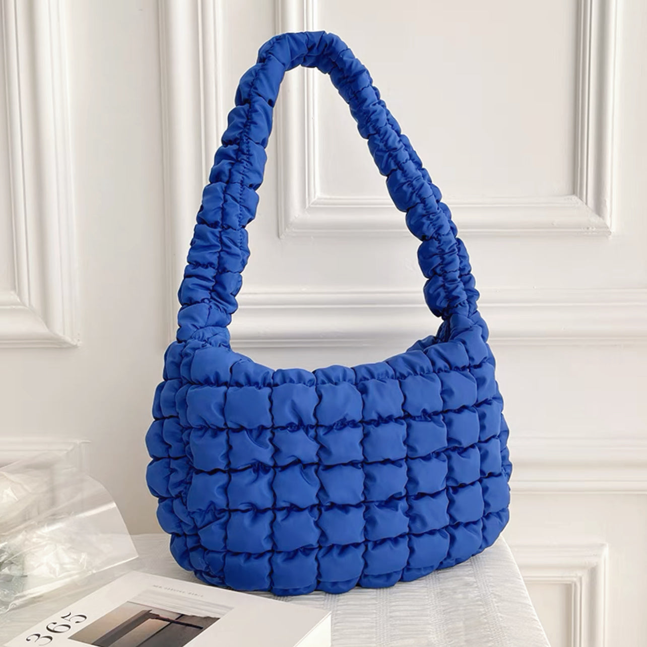 Frauen Schultertasche Plissiert Elegante Damenhandtasche - BerlinGlamour