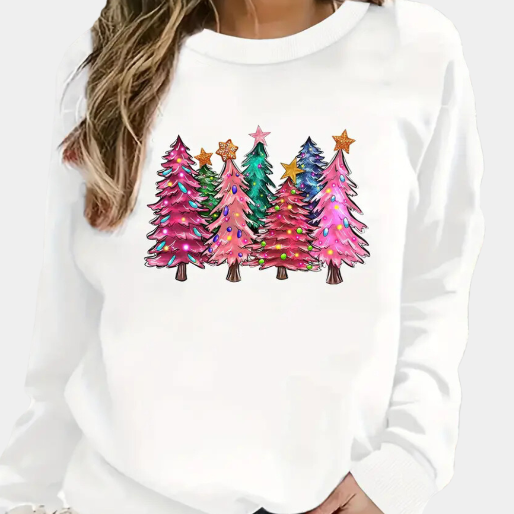 Weihnachtssweater für Damen von BerlinGlamour im verspielten Design