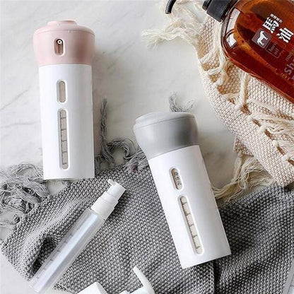 Reise Flasche 4-in-1 Travel Set