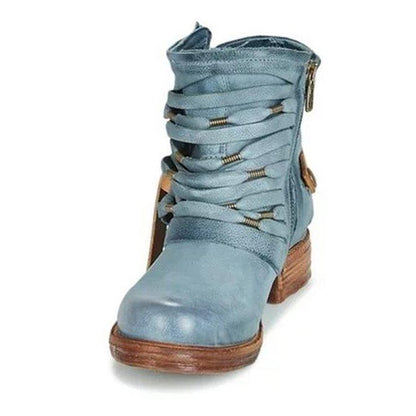 Bequeme Stiefeletten Damen Schuhe Elegant