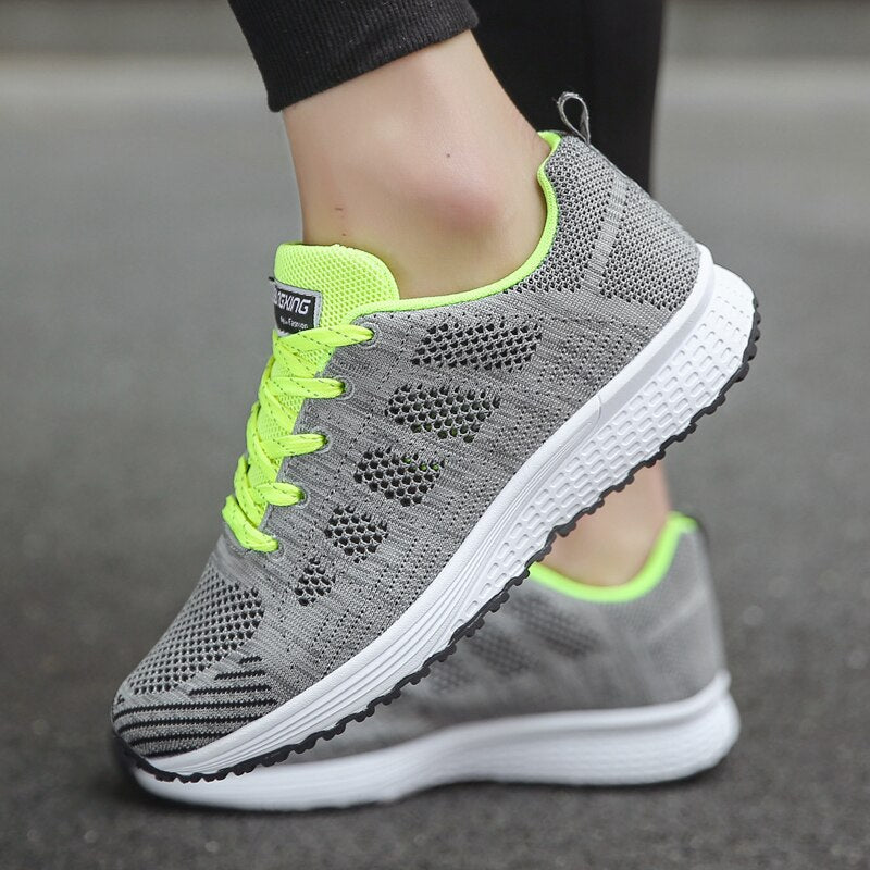 Damen Laufschuhe Ergonomisch Bequem Sport