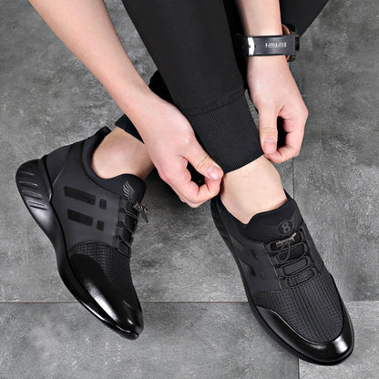 Orthopädische Herrenschuhe Leder Bequem Premium Qualität
