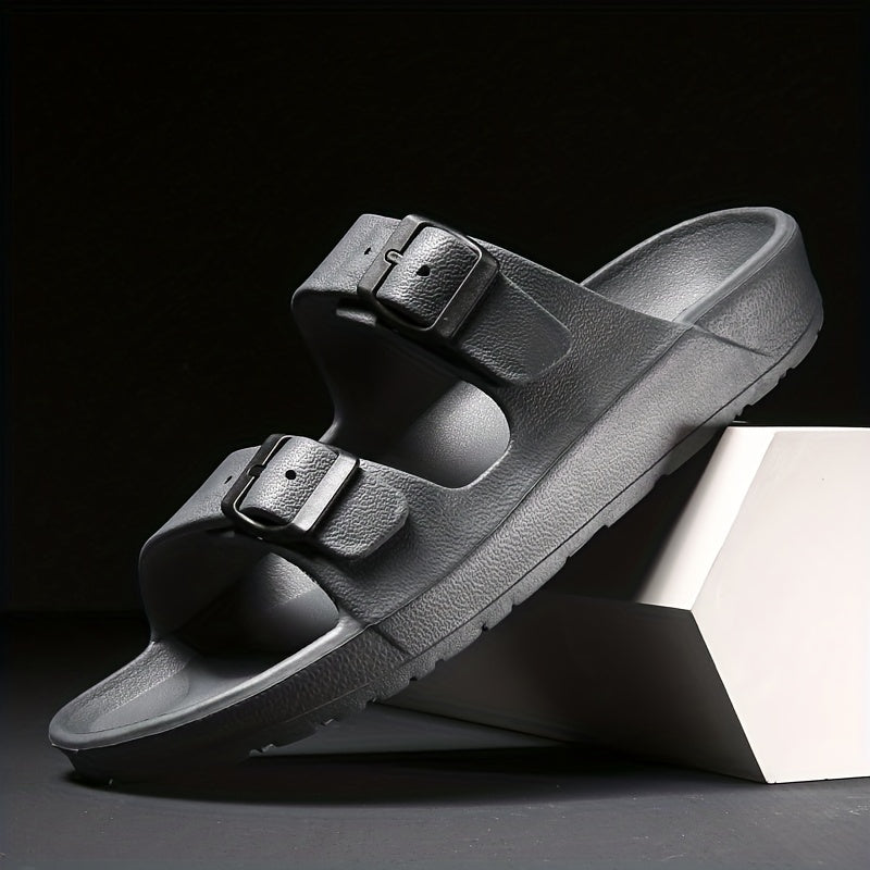 Herren Sandalen mit Doppelriemen Bequem