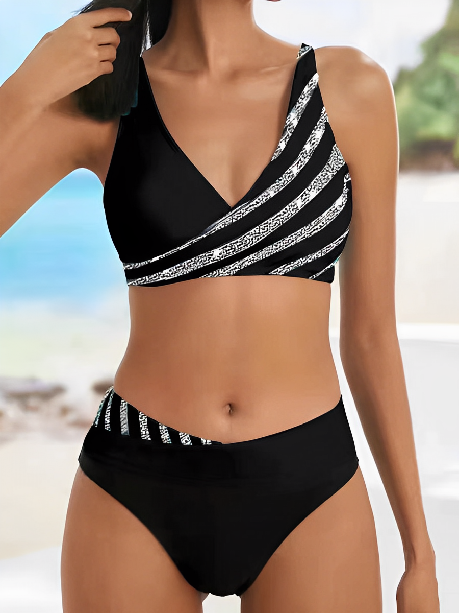 Glamour Bikini Sommer Sehr Frauen Stripes