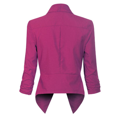 Damen Blazer Langarm Offen Modern