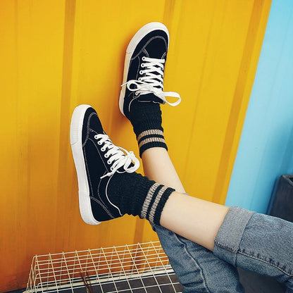 Damen Turnschuhe Weiße Sneaker Mode