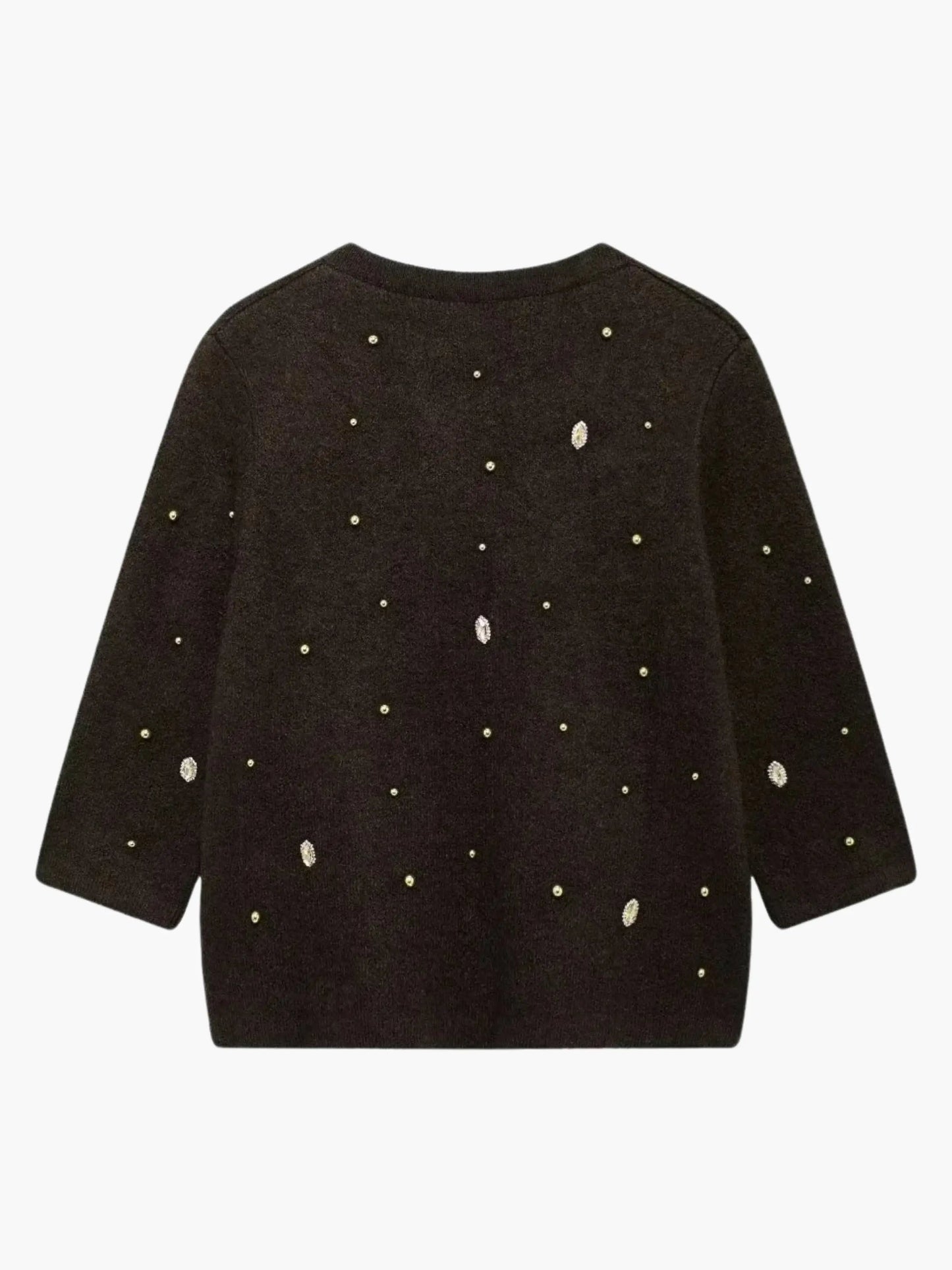 Damen Strickcardigan Elegante Lang