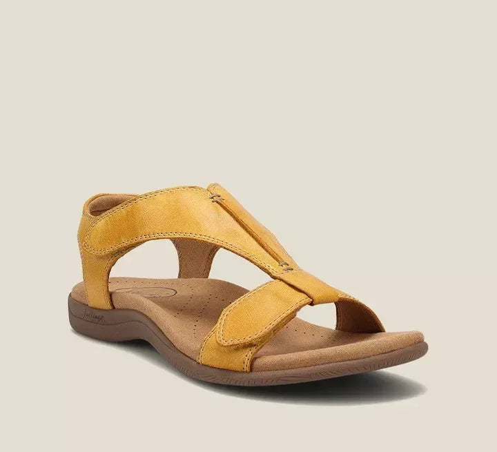 Orthopädische Sandalen Komfort Keilabsatz Damen