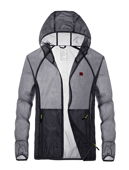 Herren Regenjacke Ultraleicht Winddicht BerlinGlamour