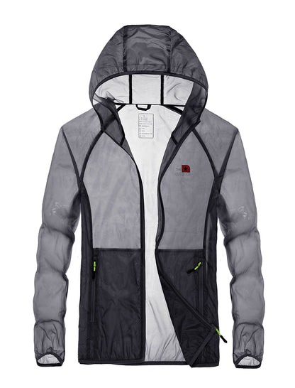 Herren Regenjacke Ultraleicht Winddicht BerlinGlamour